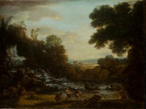 Pêcheurs tirant leurs filets - John Wootton
